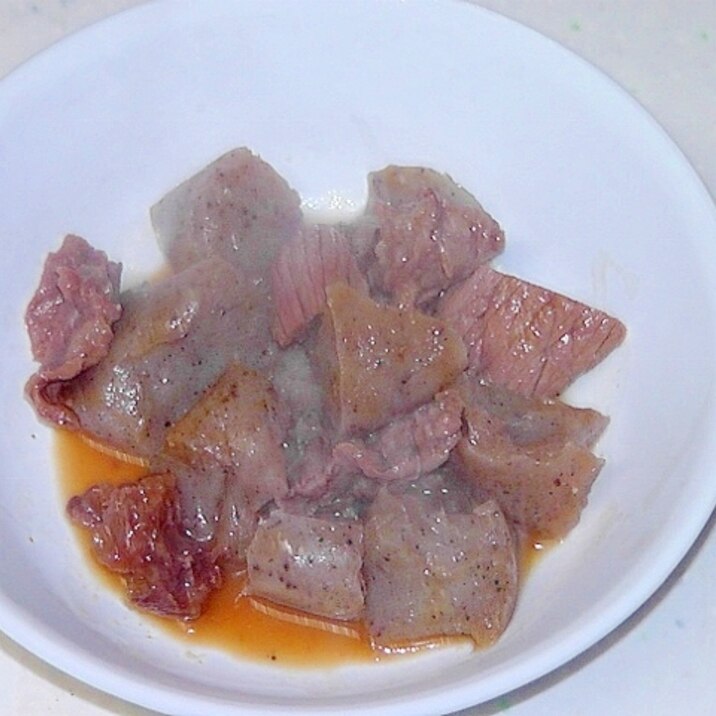 【土手鍋】牛筋とこんにゃく